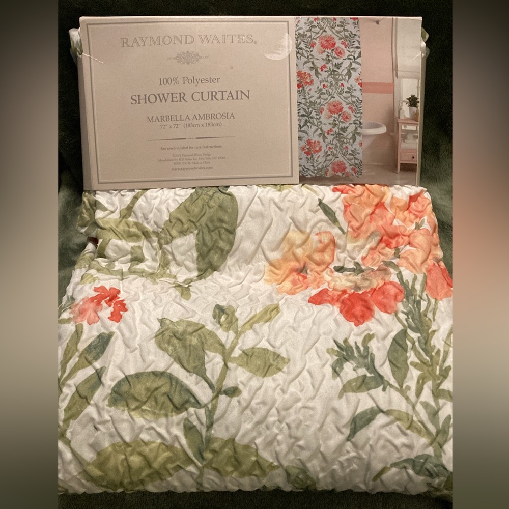 Raymond Waites Shower Curtain. NEW